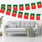 G128 Portugal Portuguese Bunting Banner | Flag 8.2 x 5.5 Inch, Full String 33 Feet | Printed 150D Polyester, Decorations For Bar, School, Festival Events Celebration